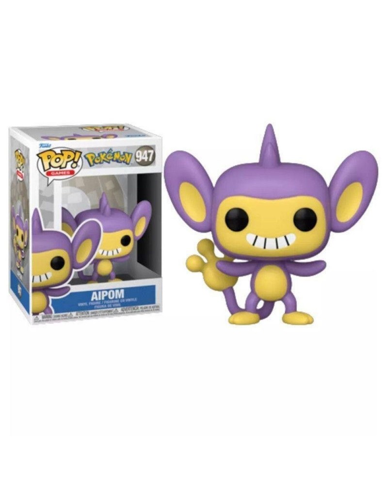 Funko Pop! Games: Pokemon - Aipom Capumain Griffel #947 Vinyl Figure