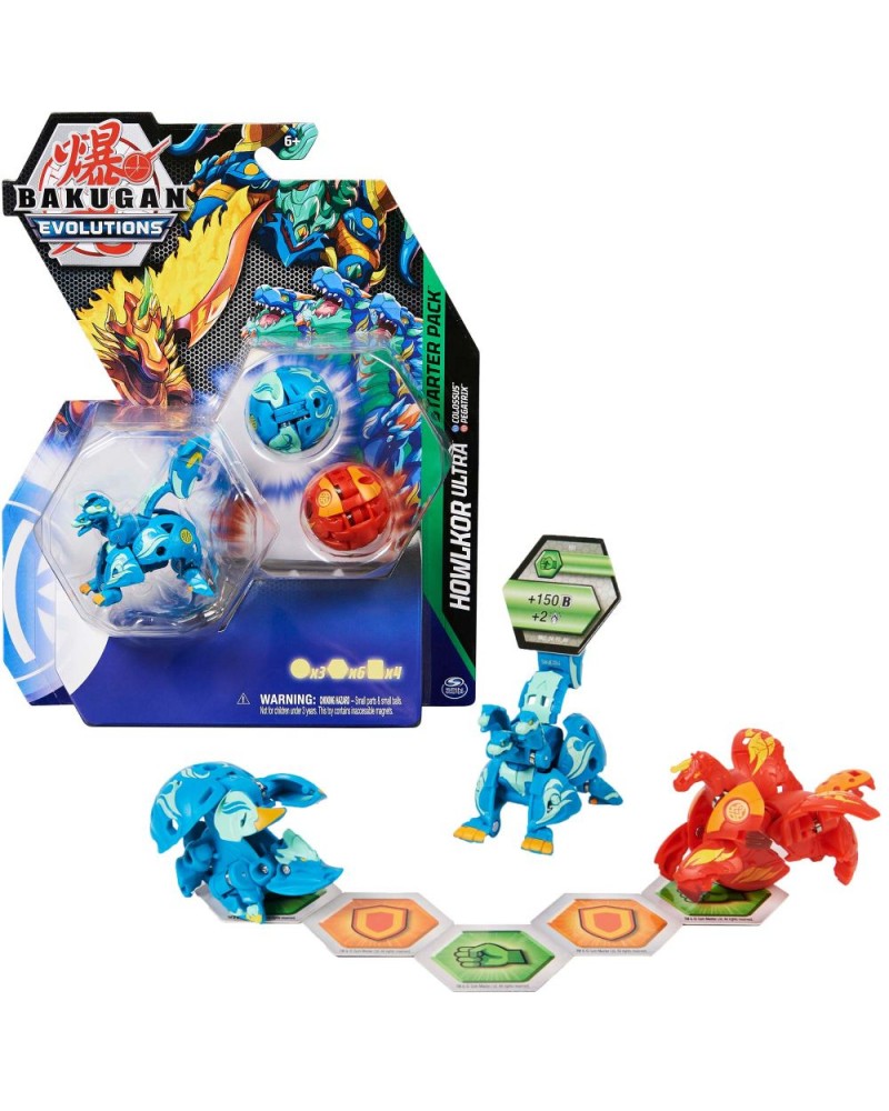 Spin Master Bakugan Evolutions: Howlkor Ultra Starter Pack (6063601)