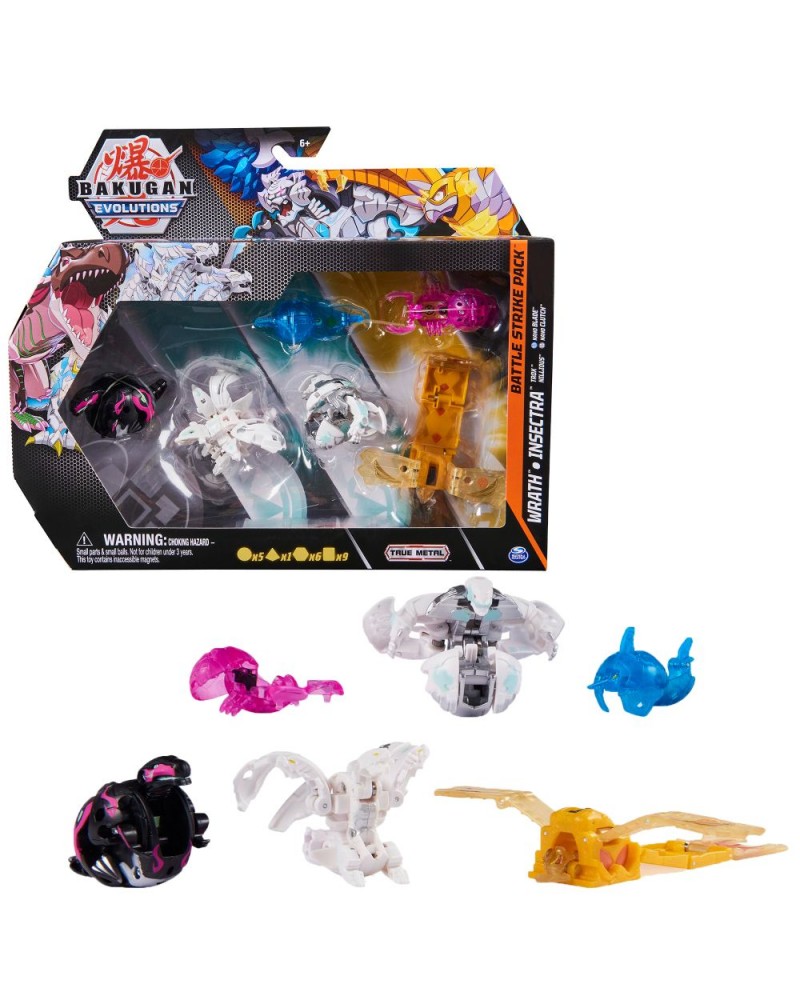 Spin Master Bakugan Evolutions: Wrath Battle Strike Pack (6064657)