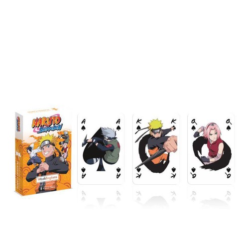 Winning Moves: Waddingtons No.1 - Naruto Playing Cards (WM03022-EN1)