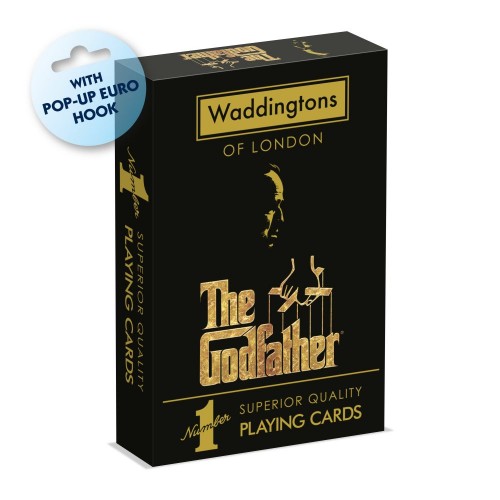 Winning Moves: Waddingtons No.1 - The Godfather Playing Cards (WM02909-EN1)