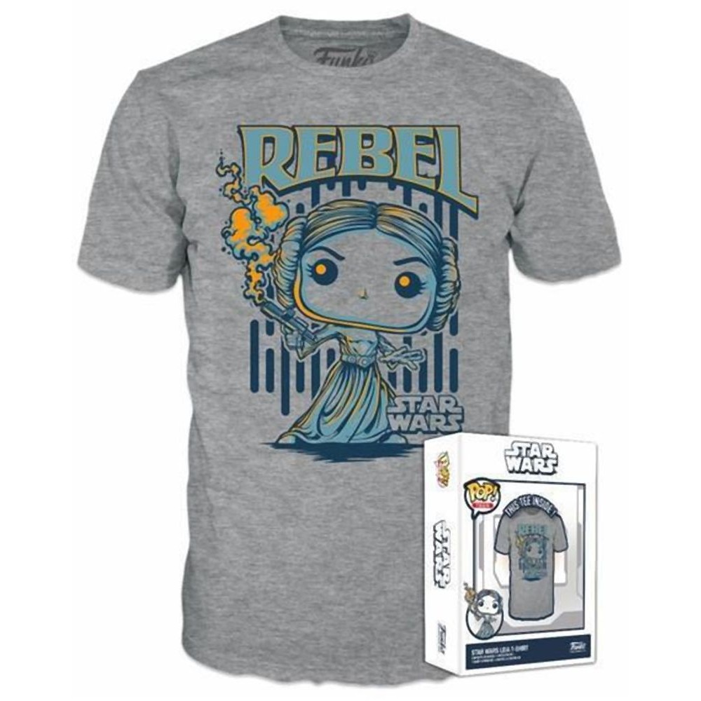 Funko Boxed Tee: Star Wars NC - Leia T-Shirt (L)