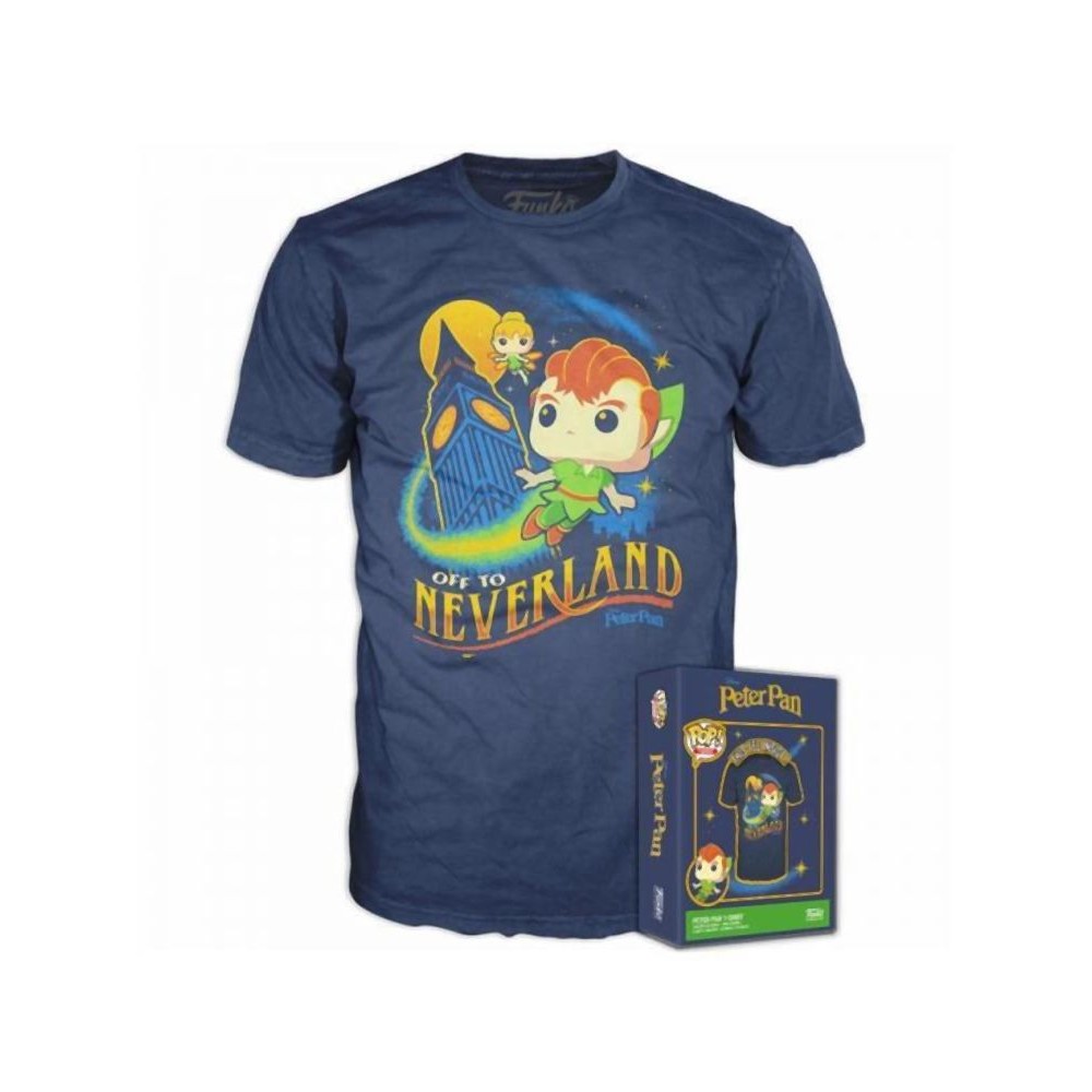 Funko Boxed Tees: Disney Peter Pan - Big Ben (S)