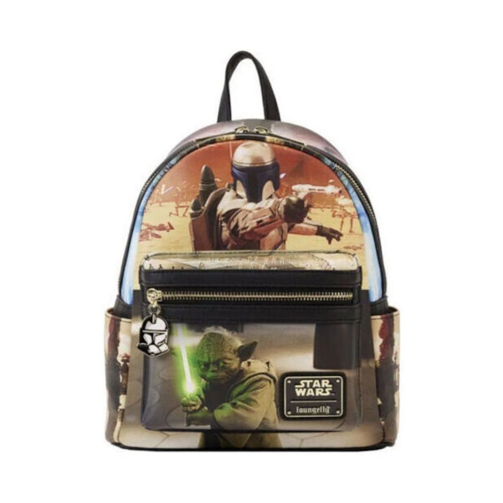 Loungefly Disney Star Wars - Episode Two Attack of the Clones Scene Mini Backpack (STBK0385)