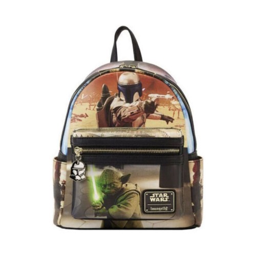 Loungefly Disney Star Wars - Episode Two Attack of the Clones Scene Mini Backpack (STBK0385)
