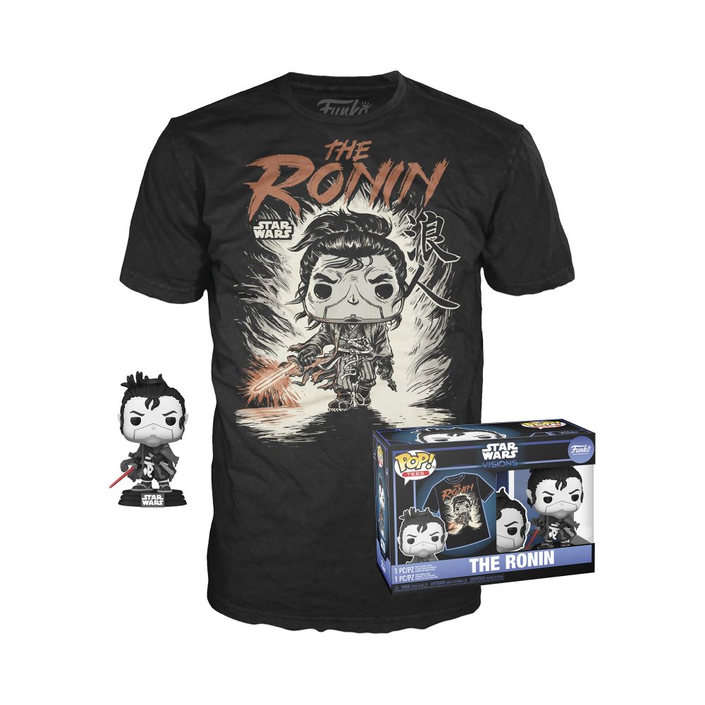 Funko Funko Pop!  Tee (Adult): Star Wars - The Ronin Vinyl Figure and T-Shirt (S)