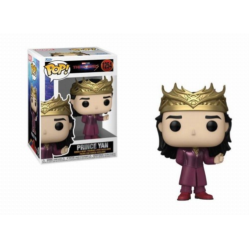 Funko Pop! The Marvels - Prince Yan #1254 Bobble-Head Vinyl Figure