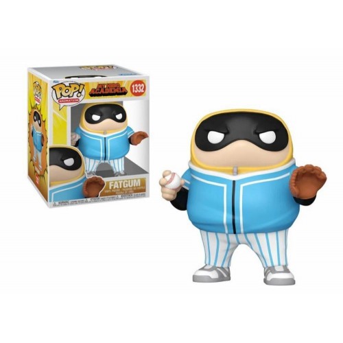 Funko Pop! Super Animation: My Hero Academia - Fatgum (Baseball) #1332 Vinyl Figure (6)