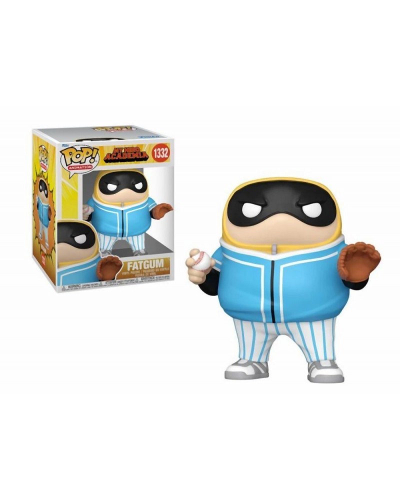 Funko Pop! Super Animation: My Hero Academia - Fatgum (Baseball) #1332 Vinyl Figure (6)