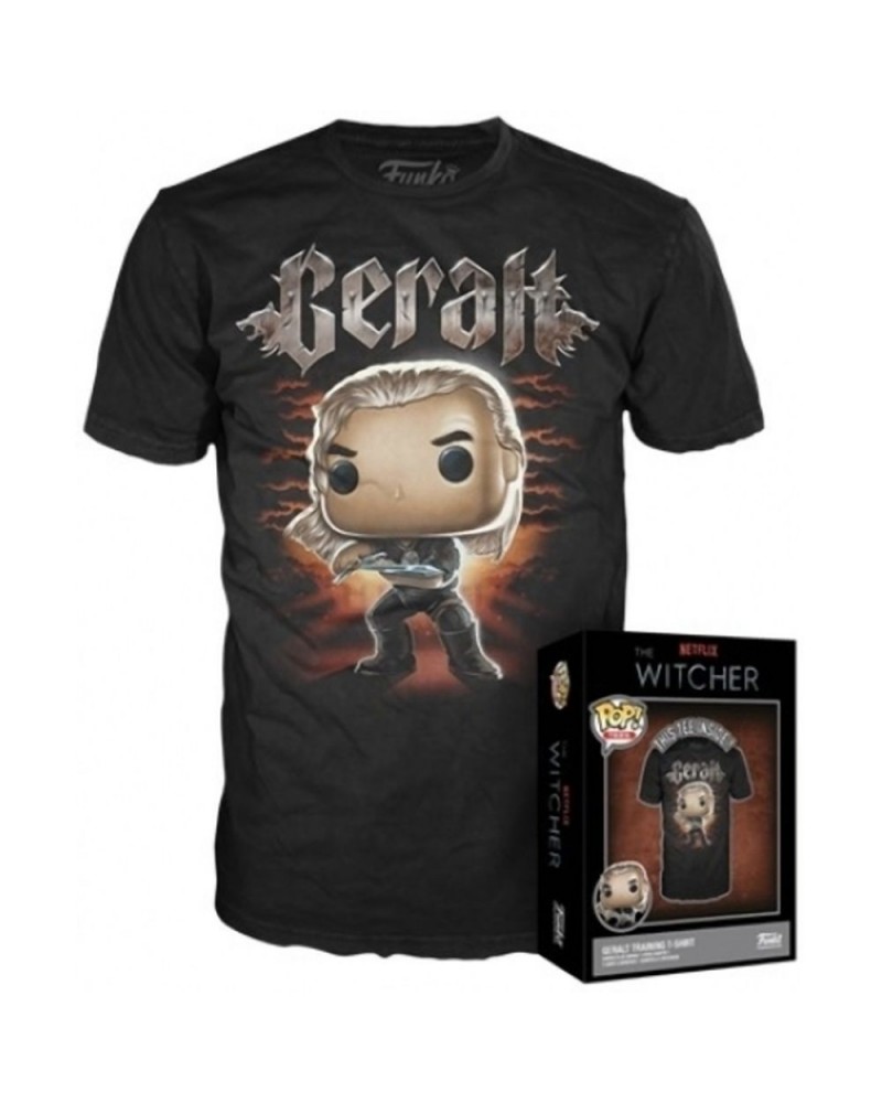 Funko Boxed Tees: The Witcher - Geralt Training (S)