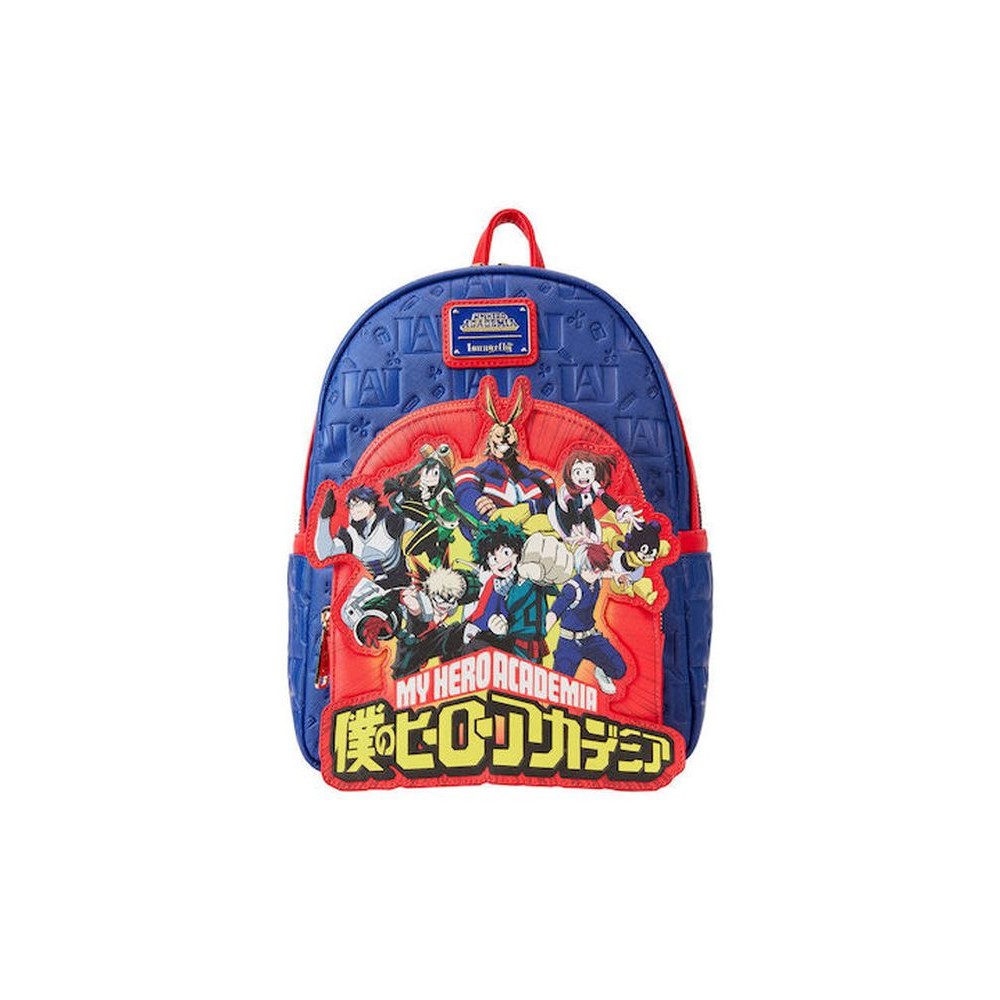 Loungefly My Hero Academia - Group Debossed Logo Mini Backpack (MHABK0023)