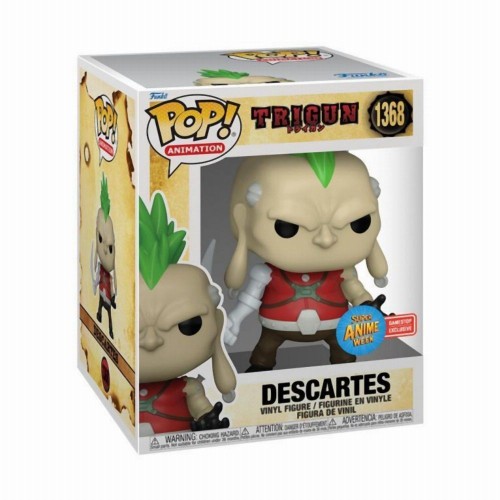 Funko Pop! Animation Super: Trigun - Descartes (Gamestop Exclusive) #1368 Vinyl Figure (6)