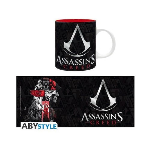Abysse Assassins Creed - Crest Black  Red Mug (320ml) (ABYMUGA204)