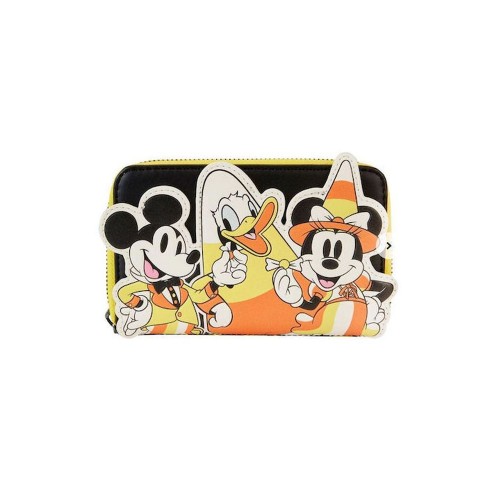 Loungefly Disney: Mickey And Friends - Candy Corn Zip Around Wallet (WDWA2650)