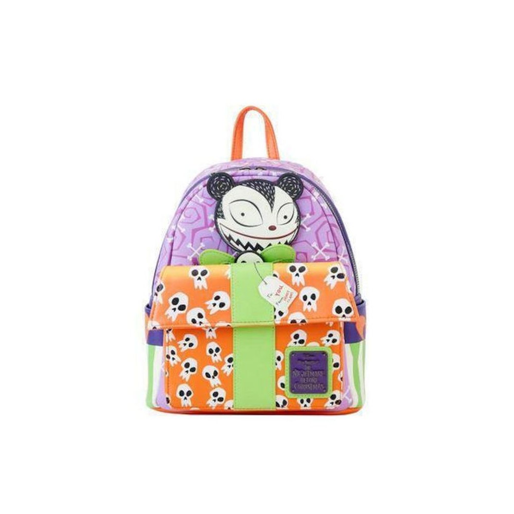 Loungefly Disney: Nightmare Before Christmas Scary Teddy Present Mini Backpack (WDBK3280)