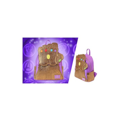 Loungefly Marvel Thanos - Shine Gauntlet Mini Backpack (MVBK0299)
