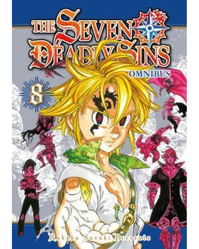 Kodansha The Seven Deadly Sins Omnibus 8 (Vol. 22-24) Paperback Manga