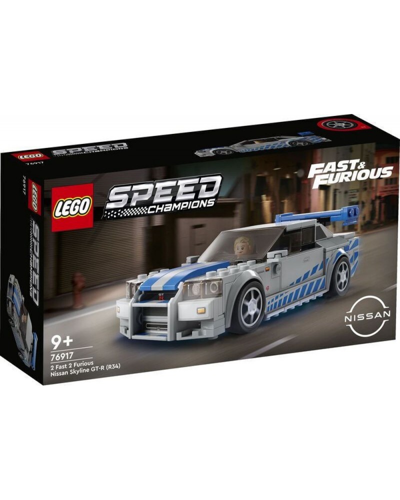 LEGO® Speed Champions: 2 Fast 2 Furious Nissan Skyline GT-R (R34) (76917)