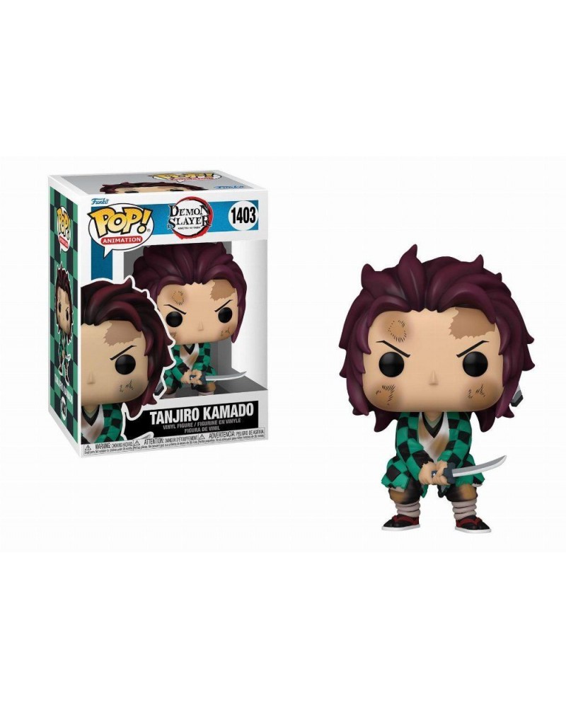 Funko Pop! Animation: Demon Slayer Kimetsu No Yaiba - Tanjiro Kamado (Training) #1403 Vinyl Figure