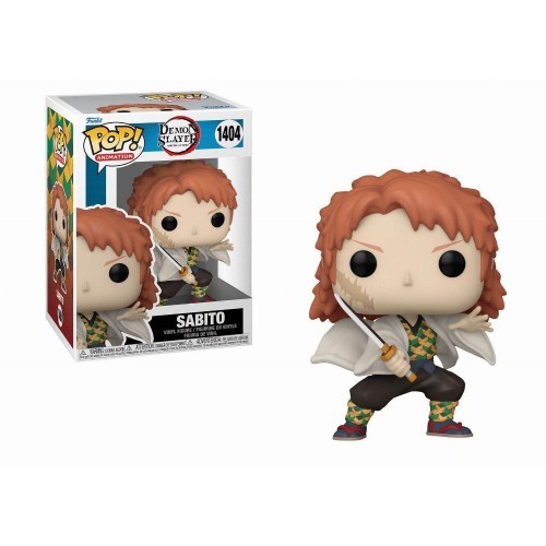 Funko Pop! Animation: Demon Slayer: Kimetsu No Yaiba - Sabito (No Mask) #1404 Vinyl Figure