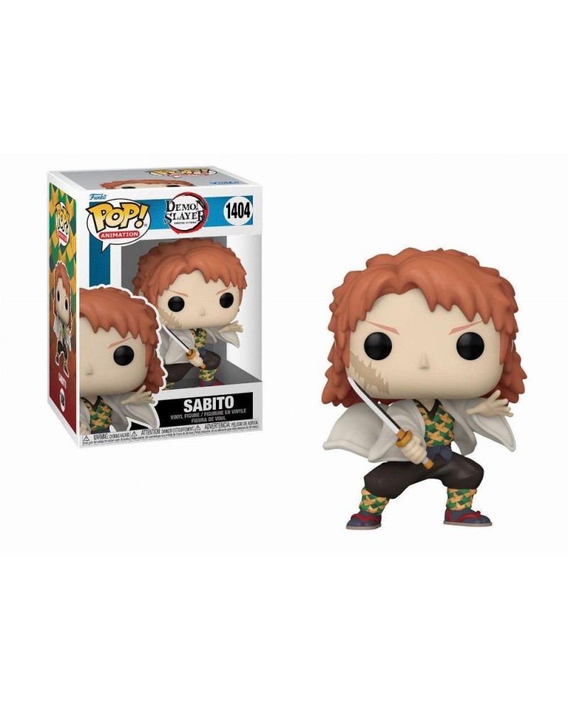 Funko Pop! Animation: Demon Slayer: Kimetsu No Yaiba - Sabito (No Mask) #1404 Vinyl Figure