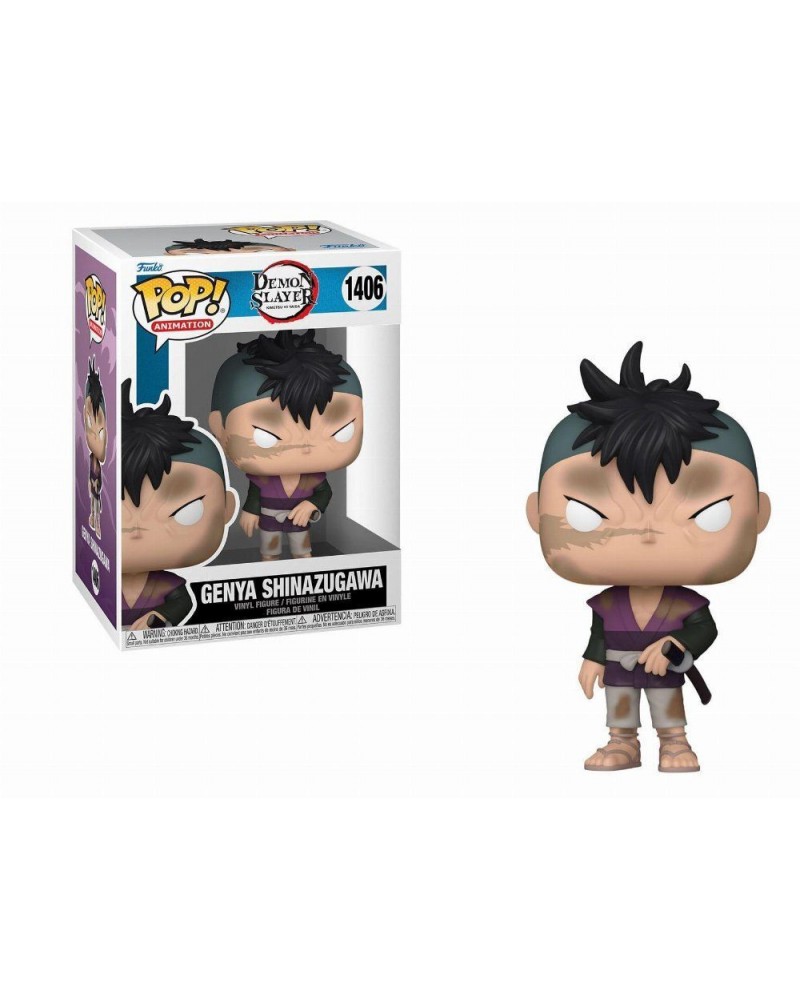 Funko Pop! Animation: Demon Slayer Kimetsu no Yaiba - Genya Shinazugawa #1406 Vinyl Figure