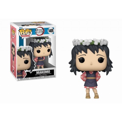 Funko Pop! Animation: Demon Slayer: Kimetsu No Yaiba - Makomo (Flower Headdress) #1405 Vinyl Figure