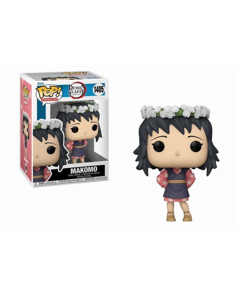 Funko Pop! Animation: Demon Slayer: Kimetsu No Yaiba - Makomo (Flower Headdress) #1405 Vinyl Figure