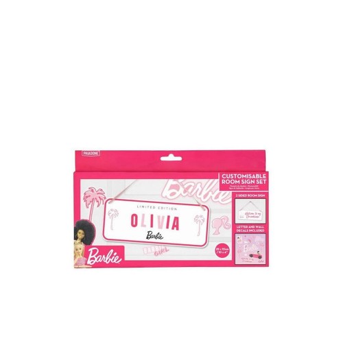 Paladone: Barbie - Customisable Room Sign Set (PP11568BR)