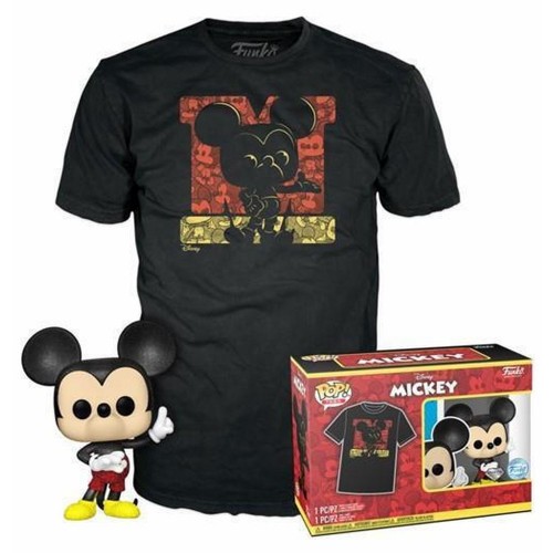 Funko Pop!  Tee (Adult): Disney - Mickey (Diamond Collection) (Special Edition) Vinyl Figure  T-Shirt (S)