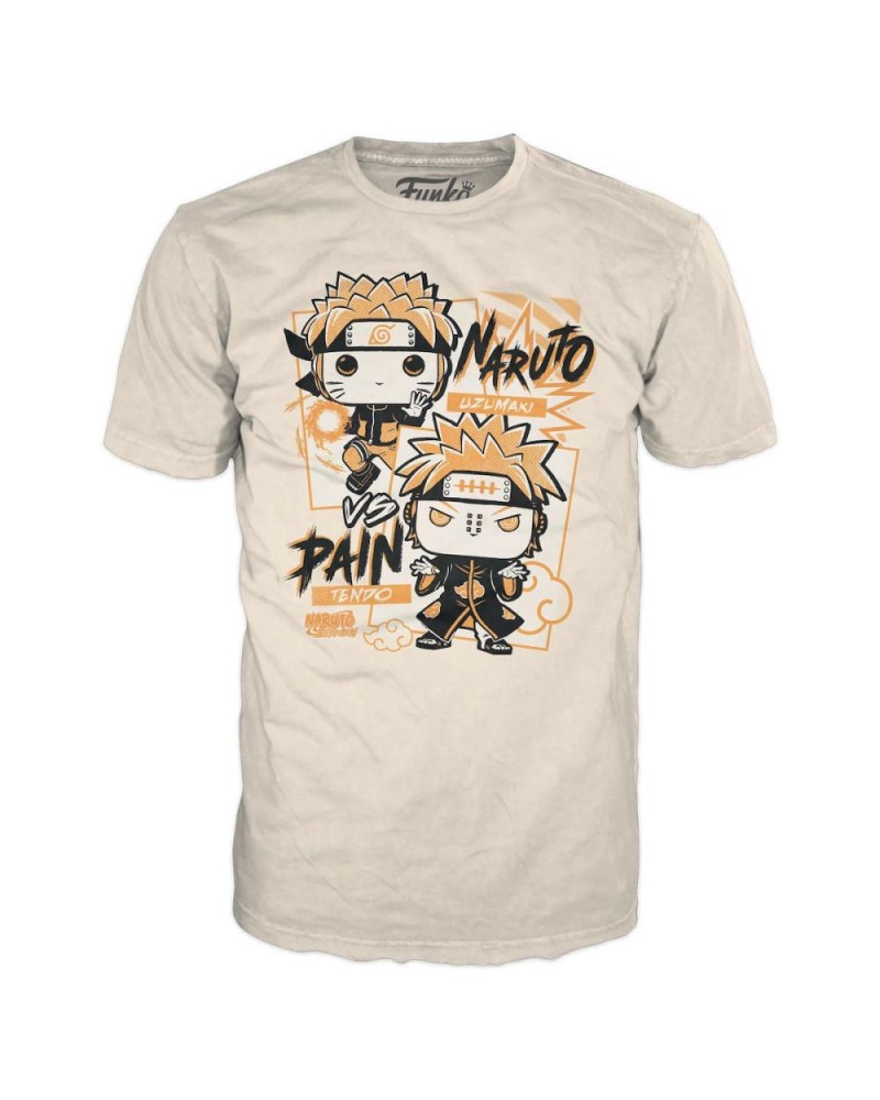 Funko Boxed Tee: Naruto Shippuden - Naruto vs Pain T-Shirt (XL)