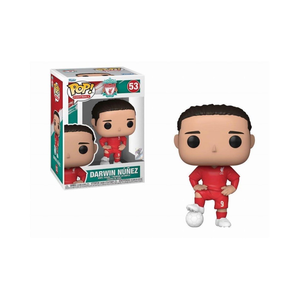 Funko Pop! Football: Liverpool FC - Darwin Nunez #53 Vinyl Figure