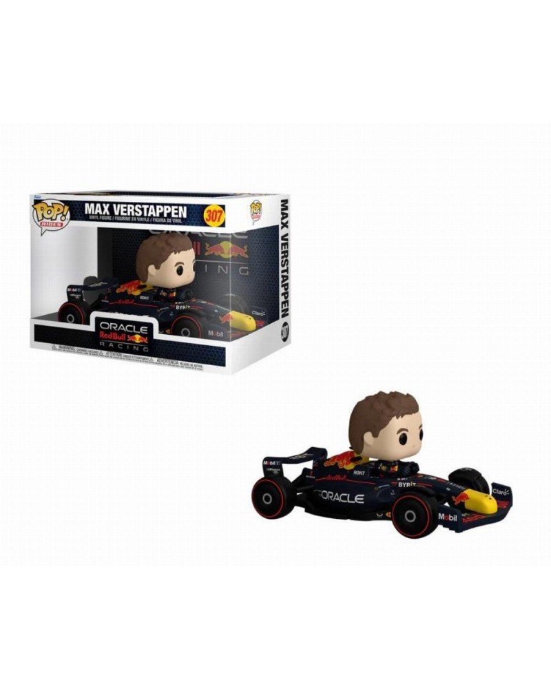 Funko Pop! Rides Super Deluxe: Formula 1 Oracle Red Bull Racing - Max Verstappen #307 Vinyl Figure