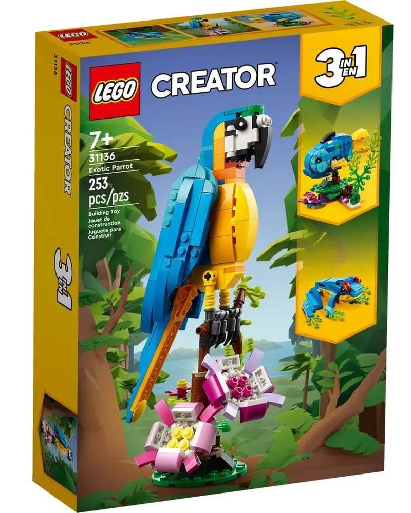 LEGO® Creator: 3in1 Exotic Parrot (31136)