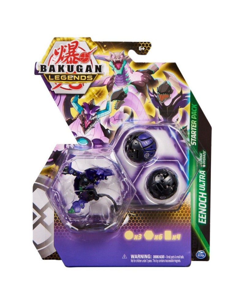 Spin Master Bakugan Legends: Eenoch Ultra - Cimoga  Ryerazu Starter Pack (20140288)