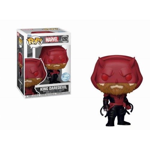 Funko Pop! Marvel - King Daredevil (Special Edition) #1292 Bobble-Head Vinyl Figure