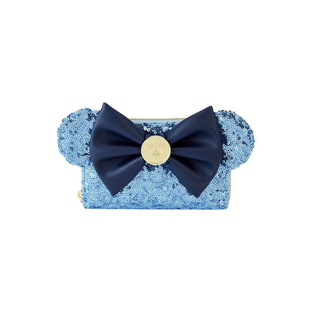 Loungefly Disney: Minnie Mouse - Hanukkah Menorah Zip Around Wallet (WDWA2889)