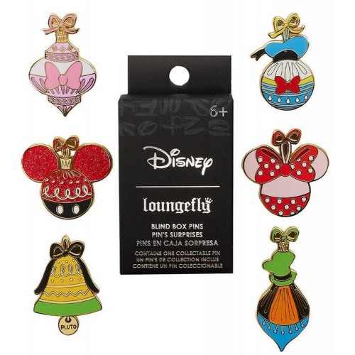 Loungefly Disney: Mickey  Friends Ornaments Mystery Box Pins (WDPN2955)
