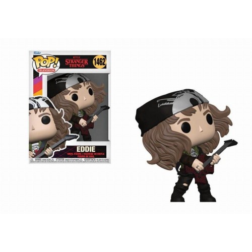 Funko Pop! Television: Stranger Things - Eddie (Hunter) (with Guitar​​) #1462 Vinyl Figure