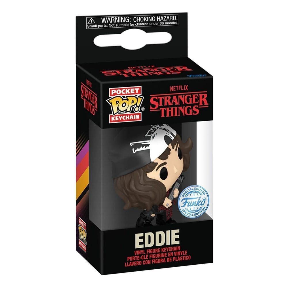Funko Pocket Pop!: Netflix Stranger Things - Eddie Vinyl Figure Keychain