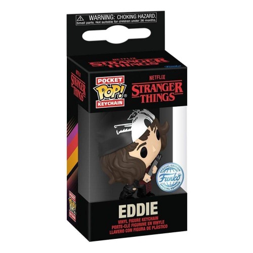 Funko Pocket Pop!: Netflix Stranger Things - Eddie Vinyl Figure Keychain