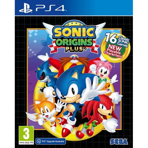 PS4 Sonic Origins Plus