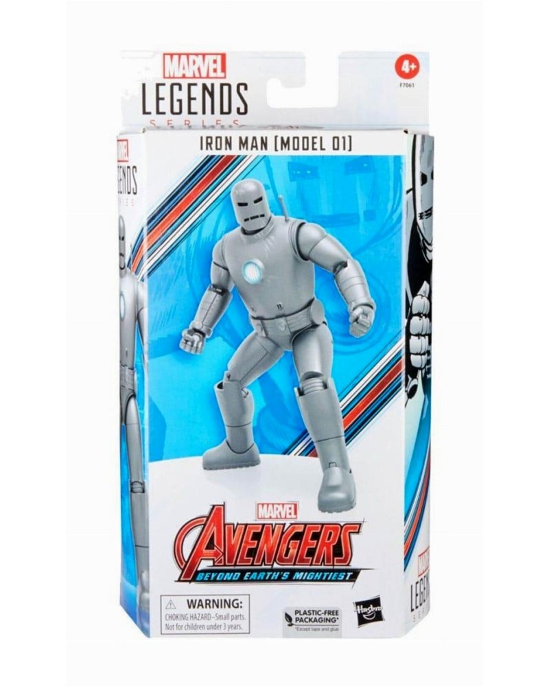 Hasbro Fans Marvel Avengers: Legends Series (60th Anniversary) - Beyond Earths Mightiest - Iron Man (Model 01) Action Figure (F7061)