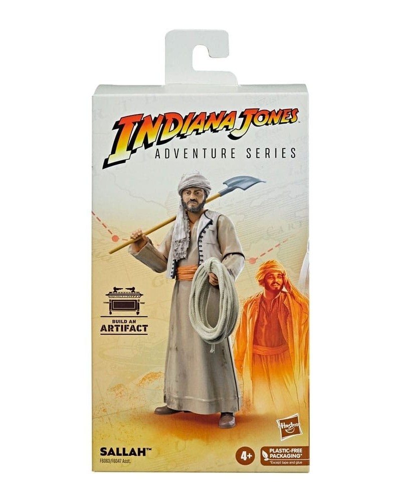 Hasbro Fans Adventure Series: Indiana Jones - Sallah Action Figure (15cm) (Excl.) (F6063)
