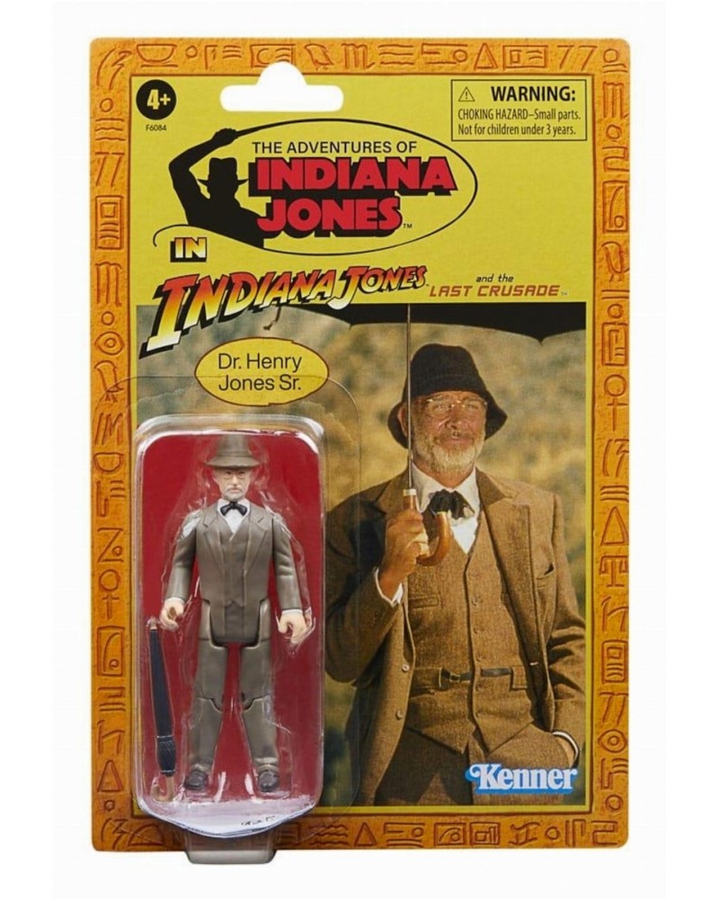 Hasbro Fans Indiana Jones and the Temple of Doom: Dr. Henry Jones Action Figure (15cm) (F6084)