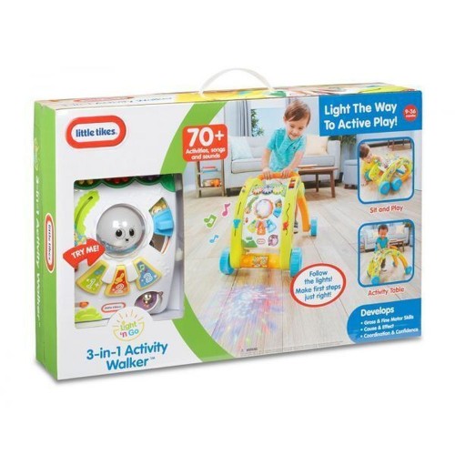 Little Tikes: Learn  Play - 3-in-1 Activity Walker (640957P1X1G)