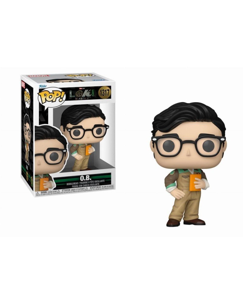 Funko Pop! Marvel: Loki Season 2 - O.B. #1317 Bobble-Head Vinyl Figure