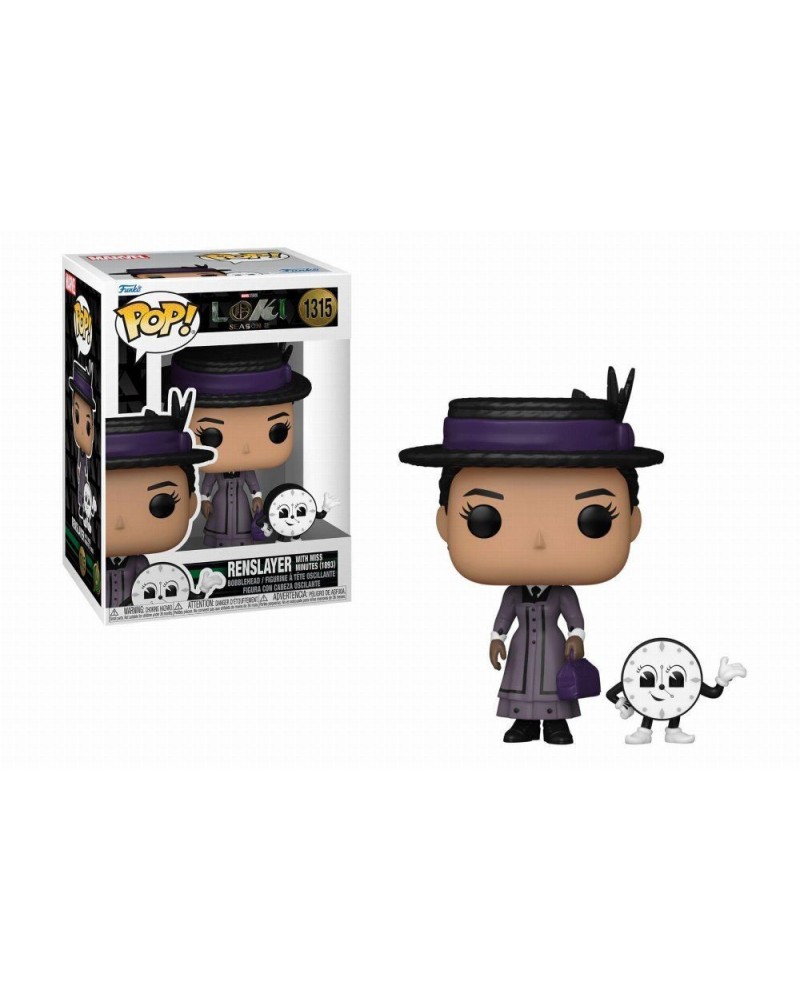 Funko Pop! Marvel: Loki Season 2 - Renslayer with Miss Minutes (1893) #1315 Bobble-Head Vinyl Figure