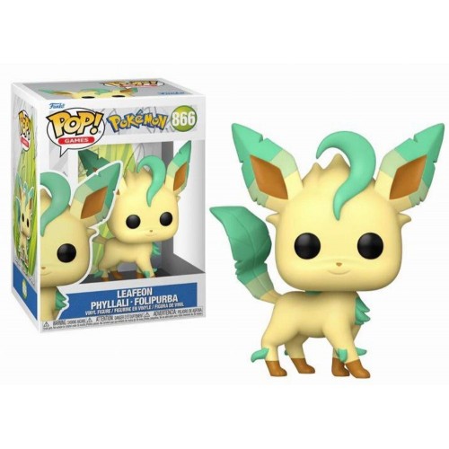 Funko Pop! Games: Pokemon - Leafeon #866 Vinyl Figure