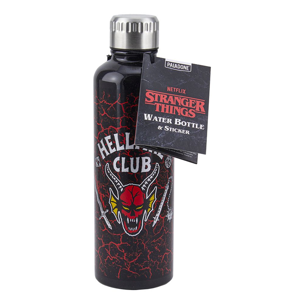 Paladone: Stranger Things - Hellfire Club Metal Water Bottle (PP9939ST)